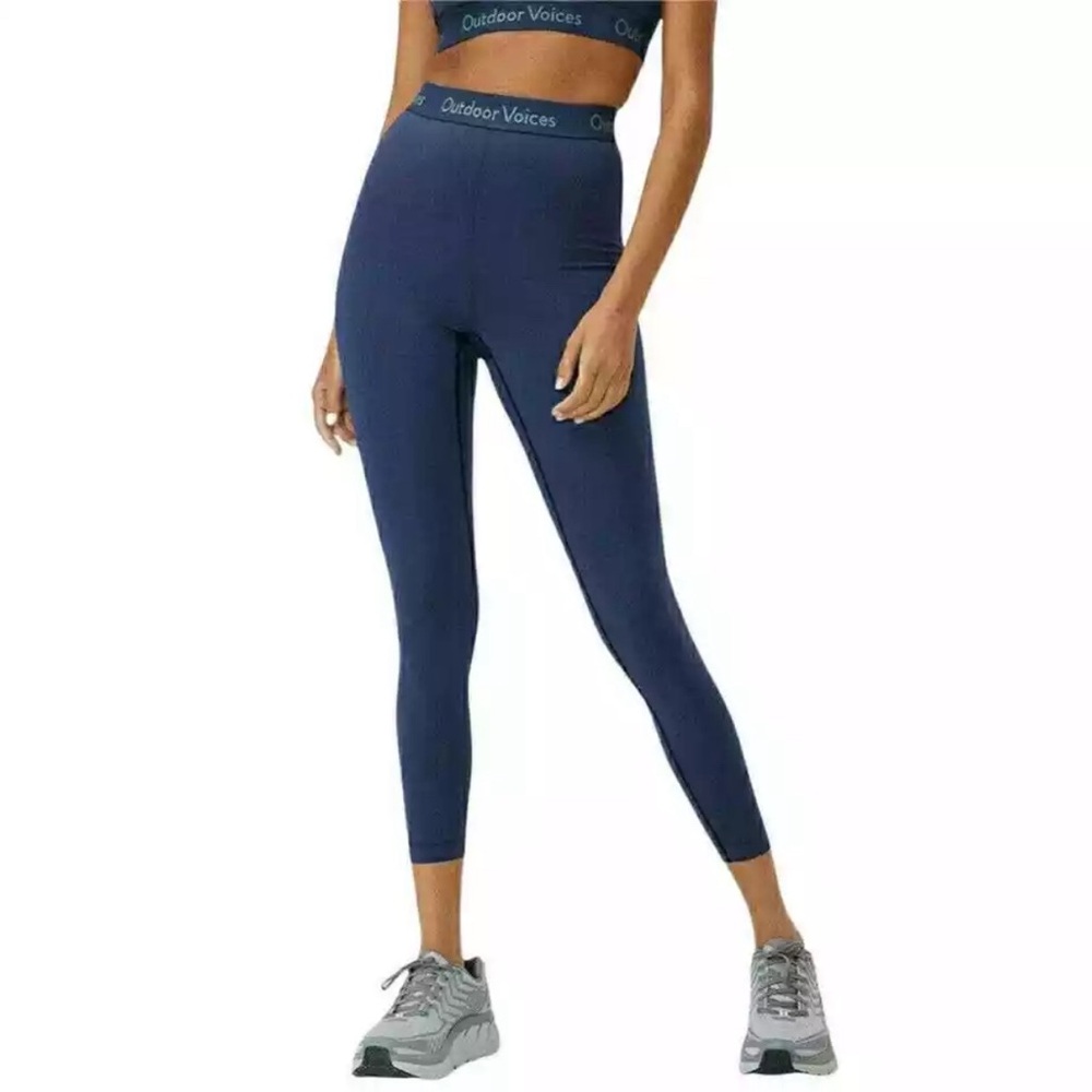 Outdoor Voices Smooth 7/8 high rise Legging in dark sky